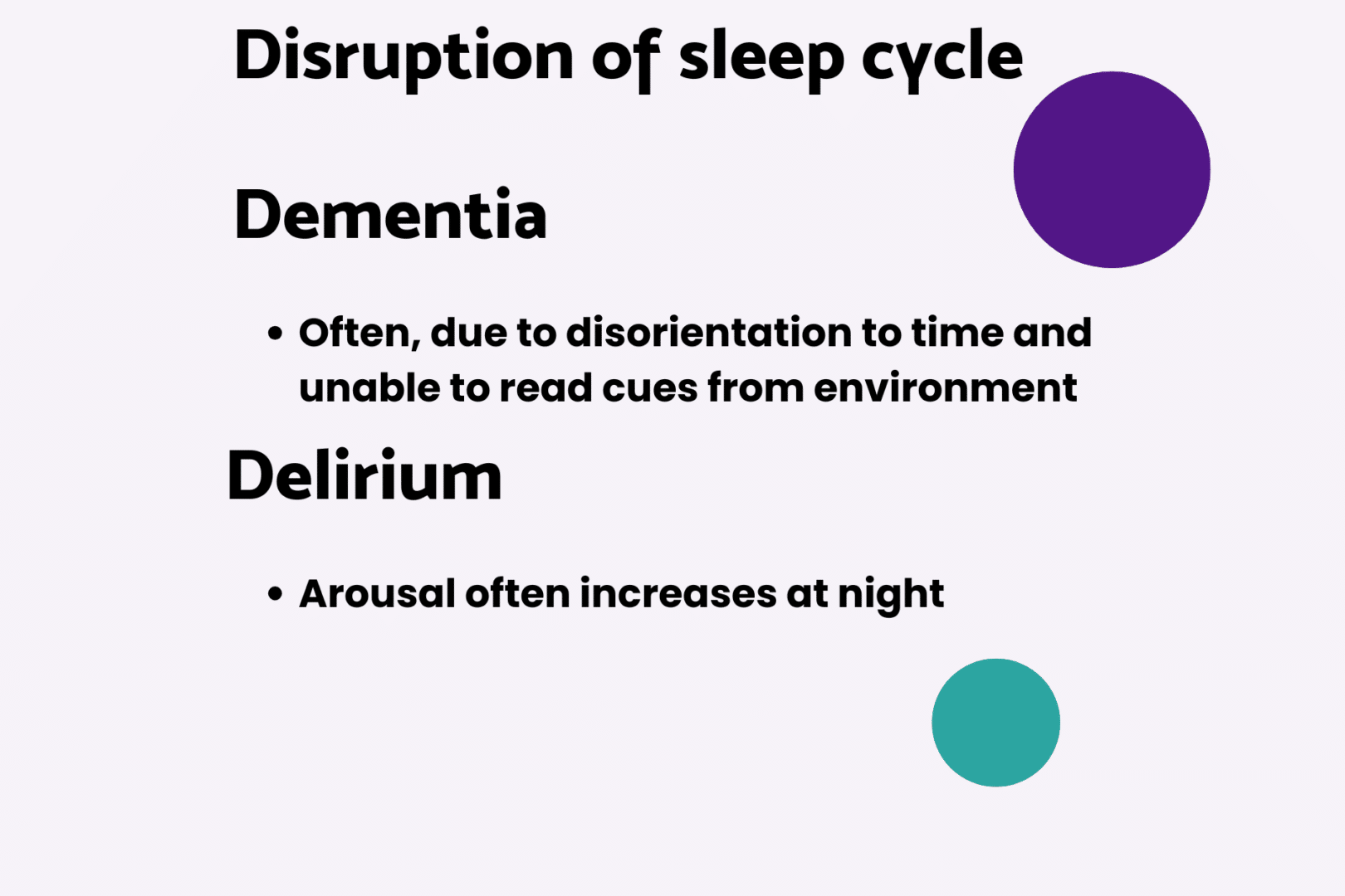 Delirium or sudden confusion - Dementia Carers Count